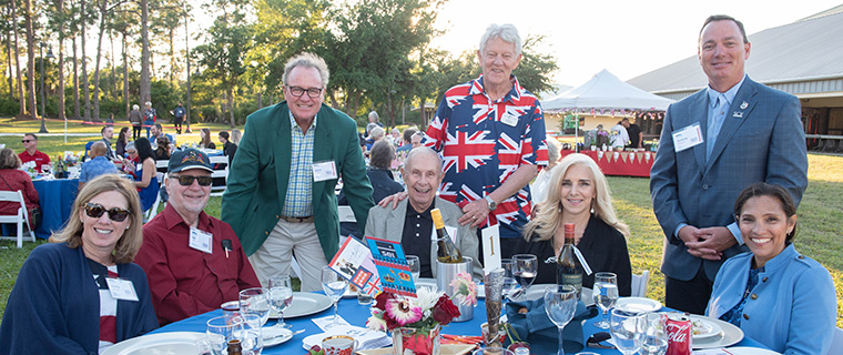Graduates celebrating achievement